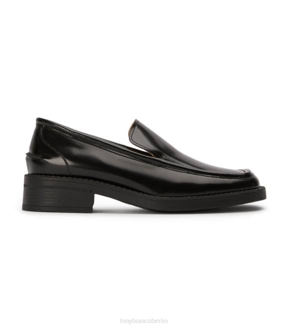 Slipper| de Tony Bianco Frauen Teddy-Flats schwarze Komo 4624582